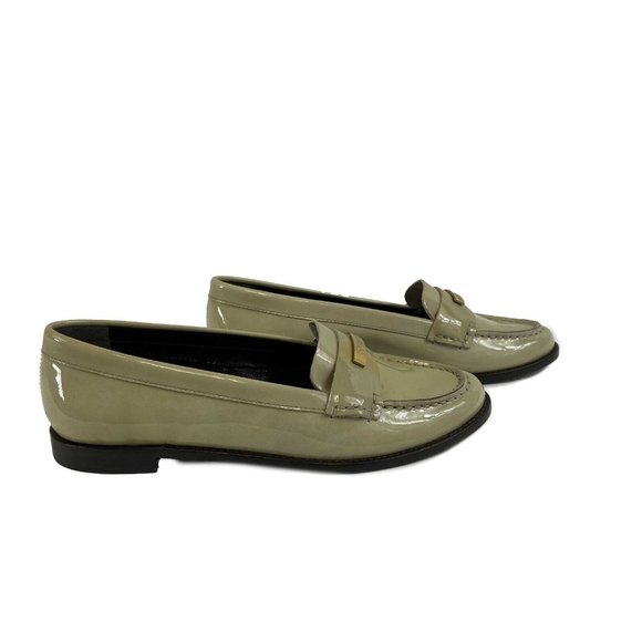 Burberry - Cream Patent Loafer - Cream - 37 / US 7 - Shoes - Picture 12 of 13